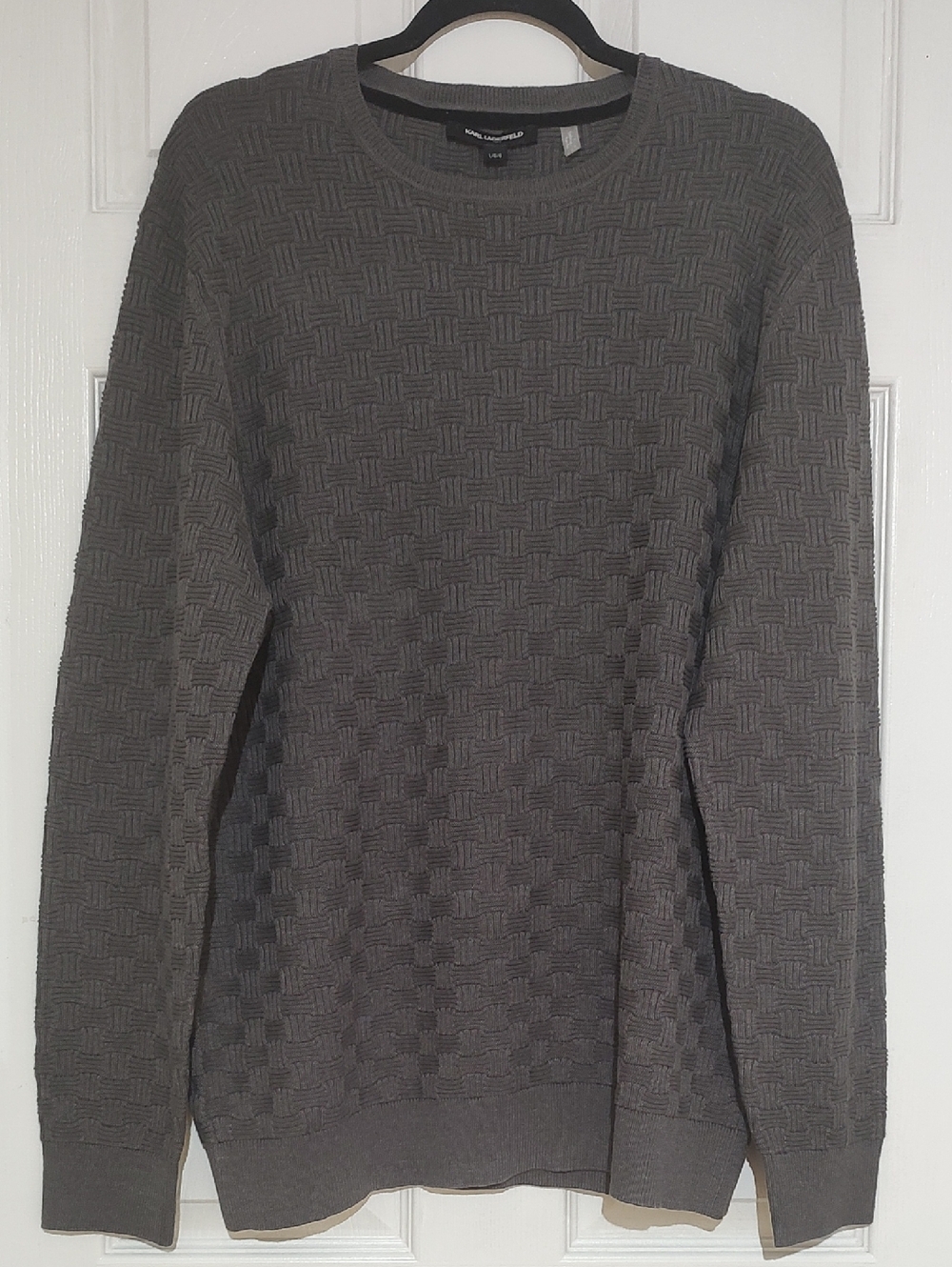 Karl Lagerfeld Men's Gray Sweater